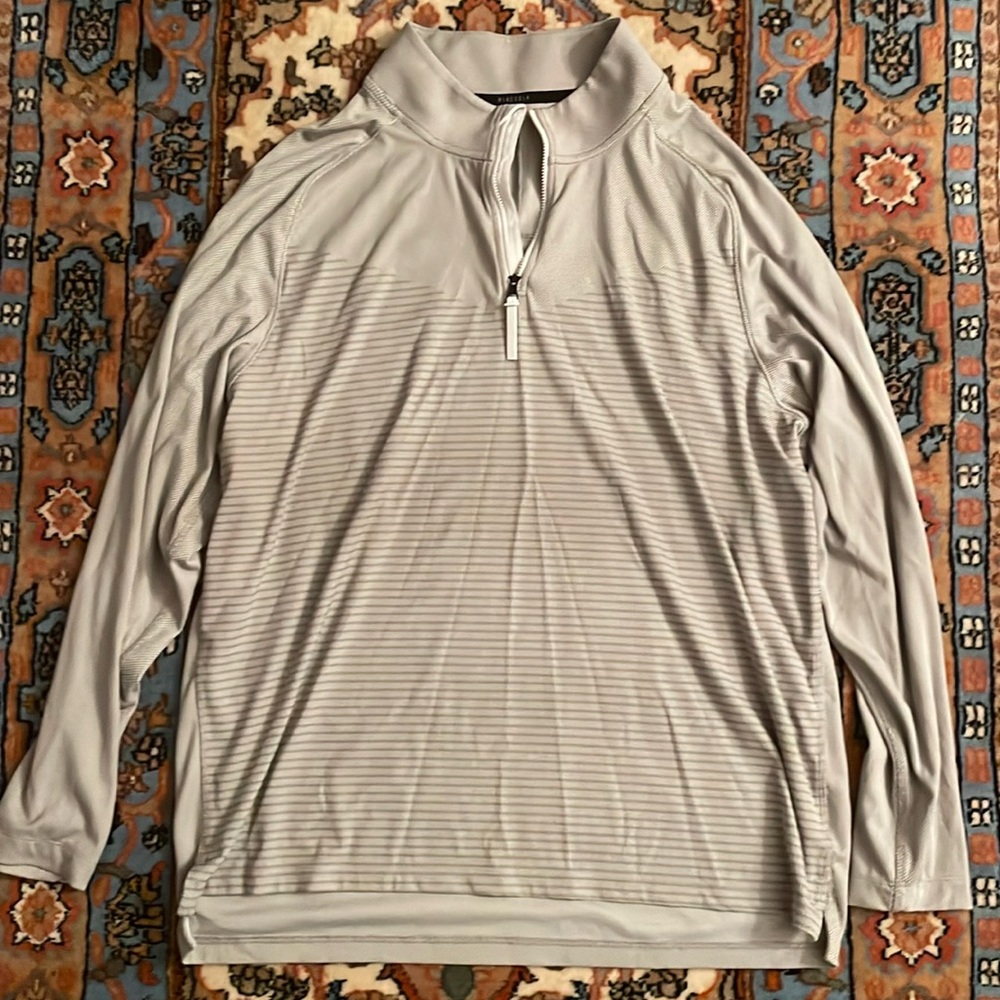 Nike Golf Dri-Fit 101 Gray Quarter Zip XL